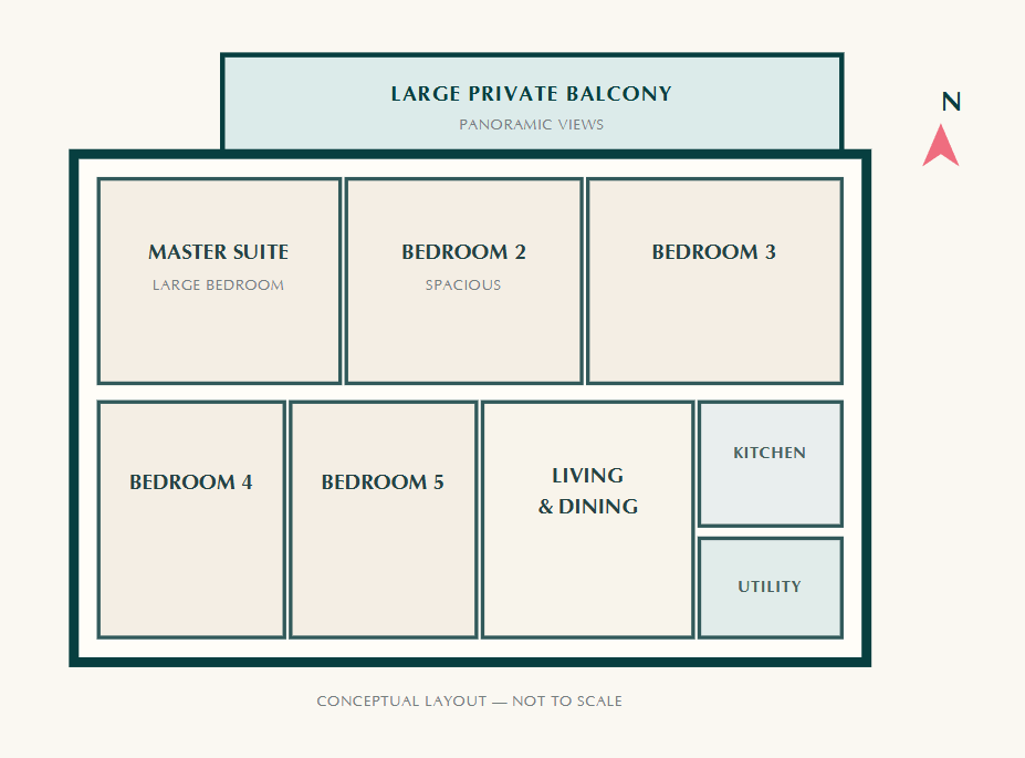 Godrej Verano 5 BHK Floor Plan Sector 63A Gurgaon